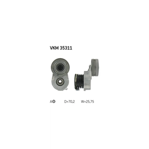 Натягувач ременя з роликом SKF VKM 35311 зображення 1