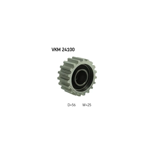Ролик натягувача ременя SKF VKM 24100 зображення 1