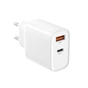 Зарядний пристрій XO 1xUSB-C PD30W + 1xUSB QC3.0 (XO-QC16) - зменшене зображення 7