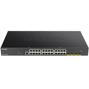 Комутатор мережевий D-Link DGS-1250-28XMP зображення 1