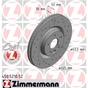 Гальмівний диск ZIMMERMANN 450.5210.52 - зменшене зображення 1