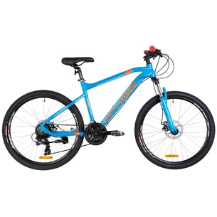 Велосипед Optimabikes 26" F-1 AM HDD рама-16" 2019 синьо-помаранчевий (OPS-OP-26-150) зображення 1