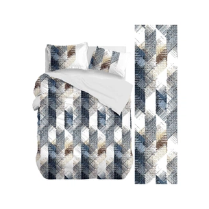 Постільна білизна Home Line Фланель Синя графіка сімейний (182765) зображення 1