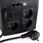 Пристрій безперебійного живлення Vinga LED 1200VA plastic case with USB (VPE-1200PU) - зменшене зображення 10