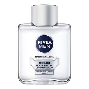 Лосьйон після гоління Nivea Men Срібний захист з іонами срібла 100 мл (4005808539789/4005808539604) изображение 1