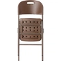 Стілець складаний Time Eco ТЕ-1813 коричневый (4820211100216BROWN) - зменшене зображення 2