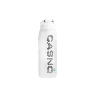 Пляшка для води Casno 1000 мл KXN-1247 Біла (KXN-1247_White) зображення 1