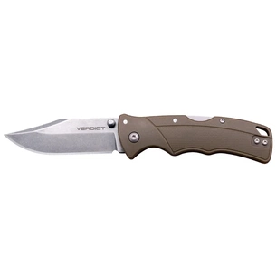 Ніж Cold Steel Verdict Clip Point FDE (блістер) (CS-FL-C3CPSSFDEZ) зображення 1