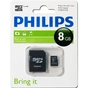 Карта пам'яті Philips 8GB microSDHC class 4 (FM08MA35B/97) - зменшене зображення 1