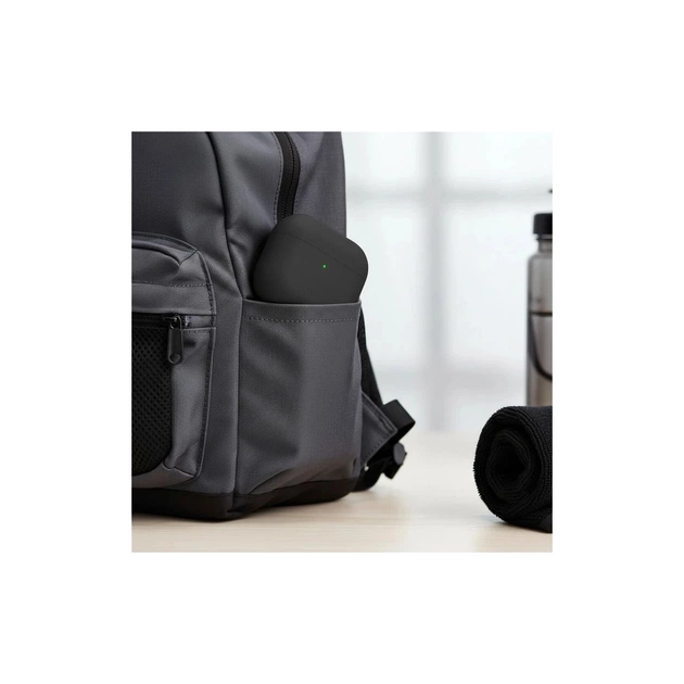 Чохол для навушників Uniq Lino AirPods Pro 2 gen Silicone Ash Grey (8886463683521) - picture 3