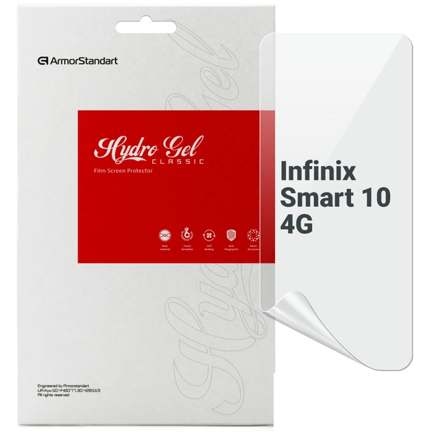 Плівка захисна Armorstandart hydrogel Infinix Smart 10 4G (ARM87112) - зображення 1