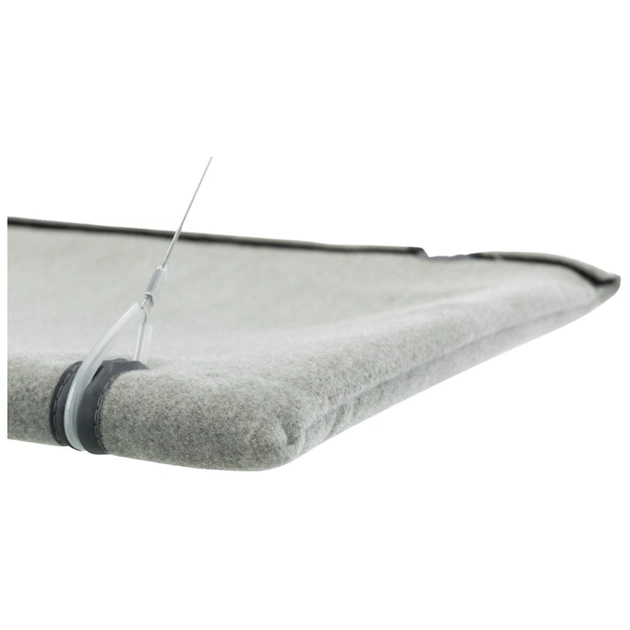 Лежак для животных Trixie для окна с креплениями 50х30 см серый (4011905432090) - изображение 4