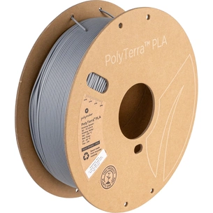 Пластик для 3D-принтера Polymaker PLA PolyTerra 1,75mm 1kg Grey, Fossil (PM70824) зображення 1