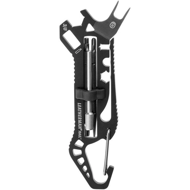 Мультитул Leatherman RAIL-BLACK, чохол MOLLE (831805) - изображение 1