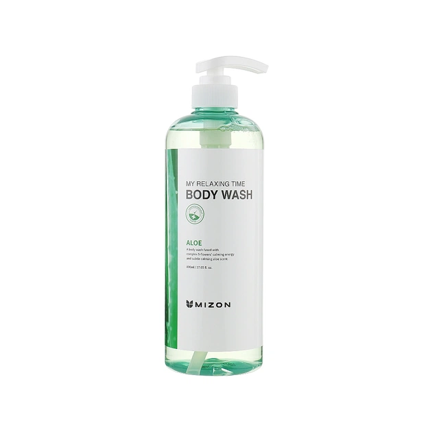 Гель для душу Mizon My Relaxing Time Aloe 800 мл (8809132968927) - изображение 1