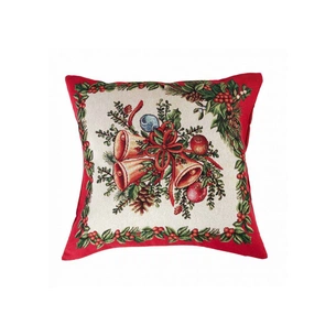 Наволочка Прованс декоративна Snowfall Свято 45х45 см Червона (23416) зображення 1