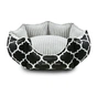 Лежак для тварин Chloe's Home Rome S чорний (CLH0175) - зменшене зображення 1