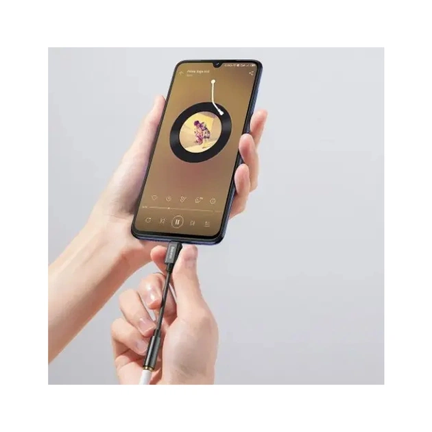 Перехідник USB-C M to 3.5mm F 0.1m black Baseus (CATL54-01) - picture 9