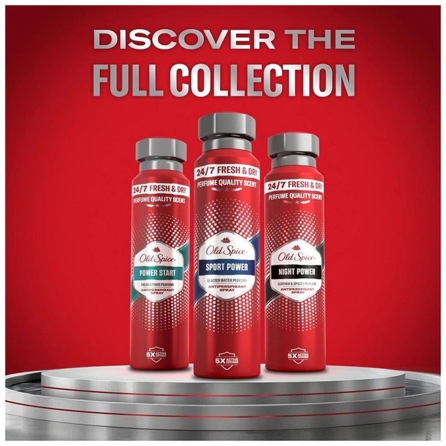 Антиперспірант Old Spice Sport Power 150 мл (8700216639279) - picture 8