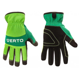 Захисні рукавиці Verto робочі, шкірозамінник, р. 10 (97H122) зображення 1