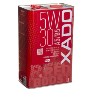 Моторна олива Xado Atomic Oil 5W-30 A5/B5 RED BOOST 4л (XA 26241) зображення 1