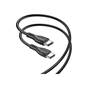 Дата кабель USB-C to USB-C 1.0m 60W Triumph BX51 black BOROFONE (6931474751669) - зменшене зображення 2