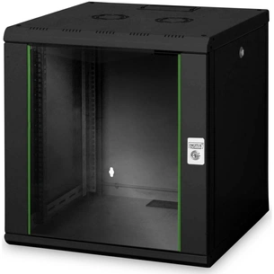 Шафа настінна Digitus Wall Mounting Unique 19" 12U 600x600, RAL 9005 (DN-1912U-6/6-SW) зображення 1