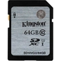 Карта пам'яті Kingston 64GB SDXC Class10 UHS-I (SD10VG2/64GB) - зменшене зображення 1