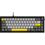 Клавіатура Ajazz AK650 Moon Yellow Switch USB UA Black/Grey/Yellow (AK650-MY-GWY) - уменьшенное изображение 1
