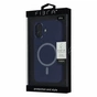 Чохол до мобільного телефона BeCover FIBRA Silicone OmniMag Apple iPhone 16 Deep Blue (716226) - зменшене зображення 2