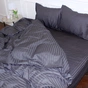 Постільна білизна MirSon Satin 30-0012DarkGray 160х220 Сімейний (2200005252017) - зменшене зображення 2