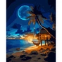 Картина по номерам Santi Вечір на березі моря 40*50 см (954862) - зменшене зображення 1
