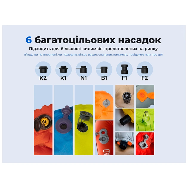 Насос для надувних меблів Flextail Zero Pump, чорний (ZP650cht-BK-i) - зображення 11