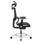 Офісне крісло Mealux S8 Air Black (HF-S8P M/B) - зменшене зображення 6