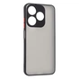 Чохол до мобільного телефона Armorstandart Frosted Matte Tecno Spark 10 4G (KI5q) Black (ARM70497) - зменшене зображення 1