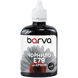 Чорнило Barva Epson E79 100мл, Pigm.Black (E79-829) зображення 1