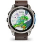 Смарт-годинник Garmin D2 Mach 2, 47mm, Saph, Bare Ti/Blk w/LthrBd, GPS (010-02904-31) - preview 2