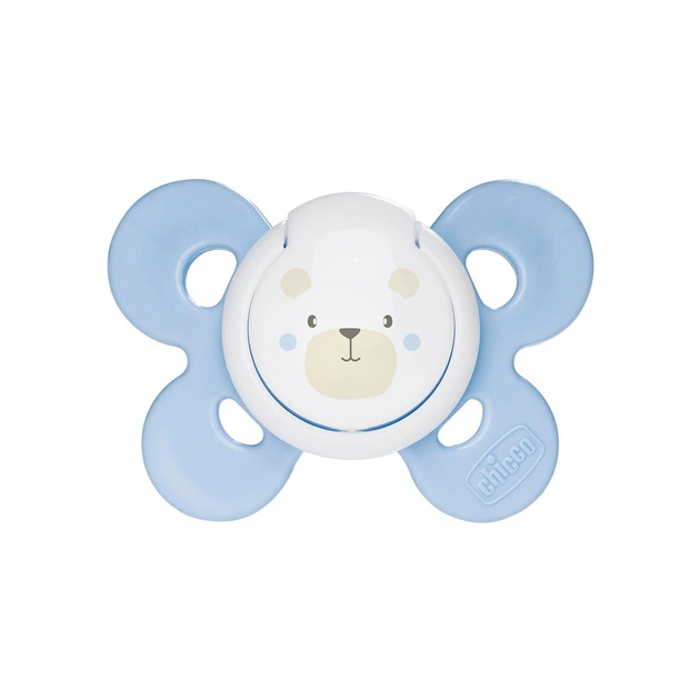 Пустушка Chicco Physio Comfort силіконова від 2 до 6 місяців 1шт. (блакитна) (74911.21.00) - зображення 1