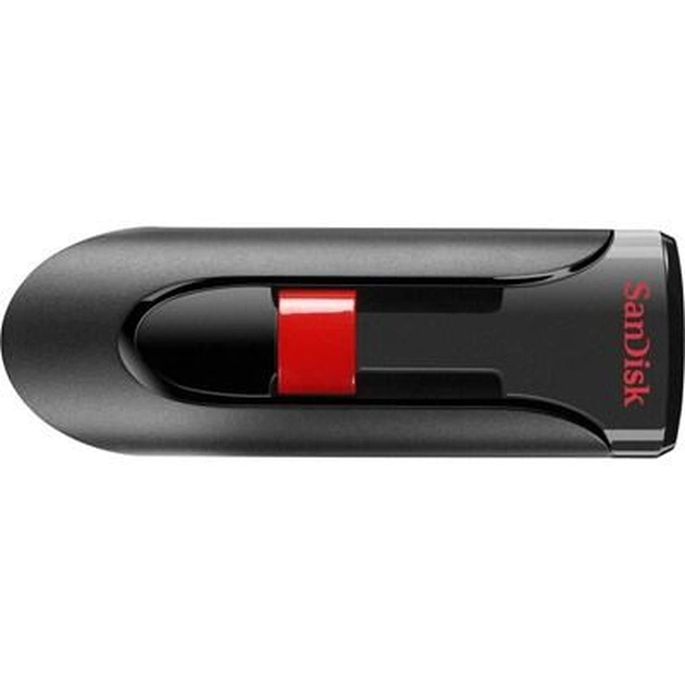 USB флеш накопичувач SanDisk 4Gb Cruzer Glide Black (SDCZ60-004G-B35) - изображение 1