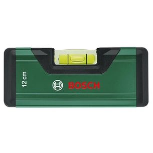 Рівень Bosch 12см, 1 капсули, алюмінієвий (1.600.A03.2V4) зображення 1