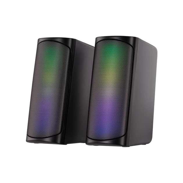Акустическая система 2E PCS231 RGB Matrix USB Black (2E-PCS231BK) - изображение 1