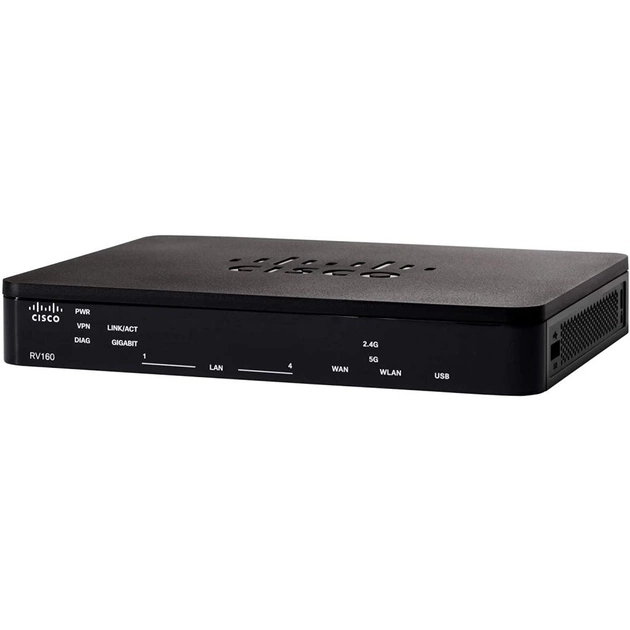 Маршрутизатор Cisco RV160 VPN Router (RV160-K9-G5) - зображення 1