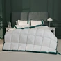 Ковдра MirSon Набір 10007 Imperial Satin Luxe Ковдра зимова Полуторна 140х205 Гусячий пух + Подушка 50х70 (2200010810776) - зменшене зображення 1