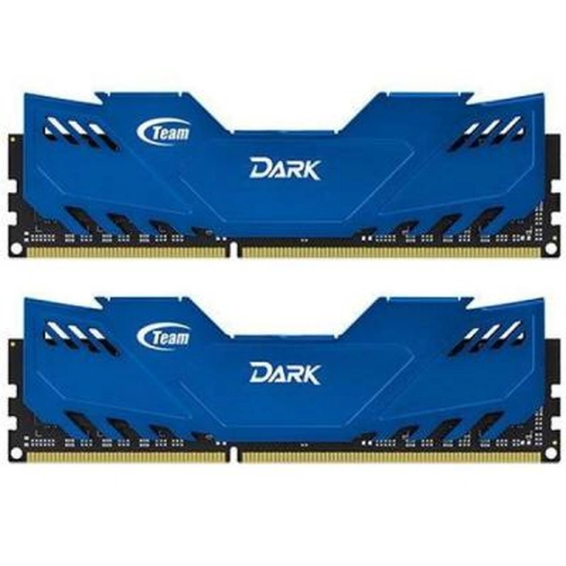 Модуль пам'яті для комп'ютера DDR3 8GB (2x4GB) 1866 MHz Dark Series Blue Team (TDBED38G1866HC11DC01) - зображення 1