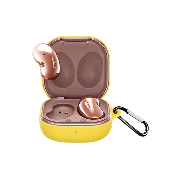 Чехол для наушников BeCover Silicon для Samsung Galaxy Buds FE SM-R400 Yellow (710099) - изображение 1