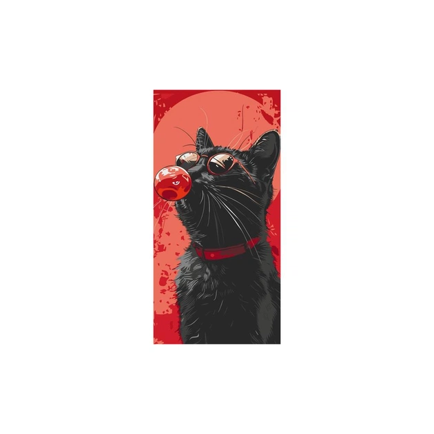 Картина по номерам ArtCraft Файний кіт 40х80 см (11558-AC) - зображення 1