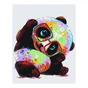 Картина по номерам Strateg Різнобарвна панда 30х40 см (SV-0055) - зменшене зображення 1
