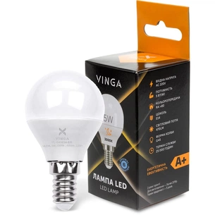 Лампочка Vinga VL-G45E14-53L picture 1