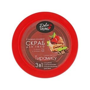 Скраб для тіла Dolce Vero Тірамісу 250 г (4820091144218) зображення 1