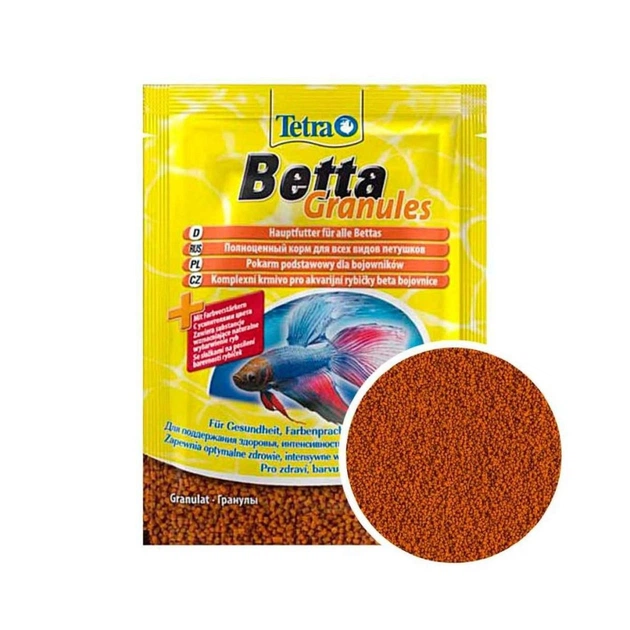 Корм для риб Tetra BETTA Granules для прісноводних риб 5 г (4004218193680) - изображение 1